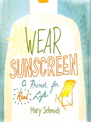 cover image of Wear Sunscreen